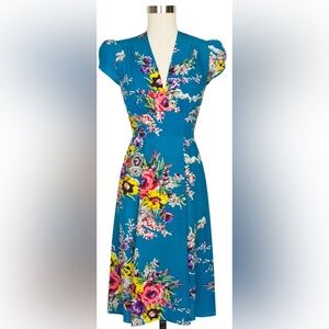 Trashy Diva Turquoise Floral Ashley